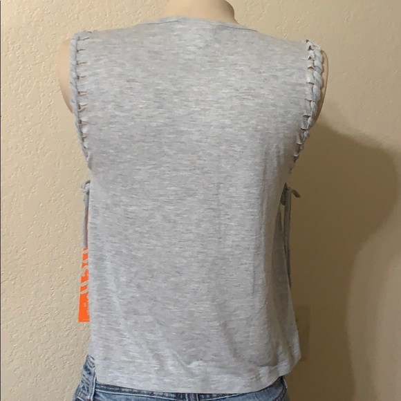 CRUSH BY ABC FAMILY T SHIRT SLEEVELESS JUNIOR Sz S - Picture 6 of 6